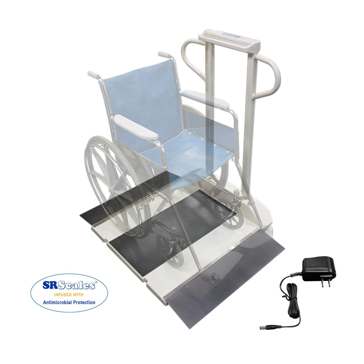 SR755i Multi-Purpose Wheelchair Scale (28" x 28")